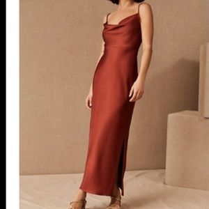 BHLDN Cali Dress Cinnamon 0
